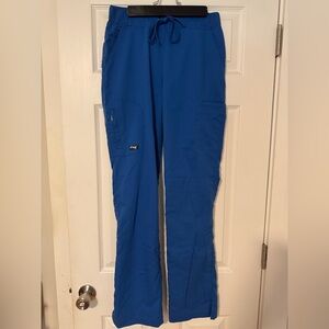 GREYS ANATOMY BARCO Royal Blue Scrub Pants